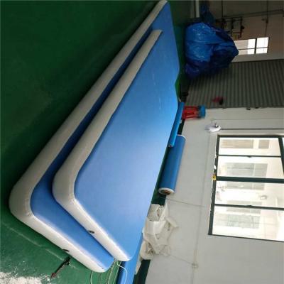 China Cheap Schools 6x2m Air Track Mat Gymnastics Air Track Electric Air Track Blower For Linear Inflatable Gymnastics Inflatable Mat for sale