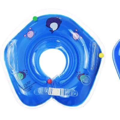 China Wholesale PVC Water Floats Toys Swimming Inflatable Infant Swim Tube Ring Pool Baby Swim Neck Ring for sale