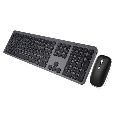 China For Home Office laptop/high-end macbook/desktop 2.4G optical wireless keyboard and mouse combo customized for sale