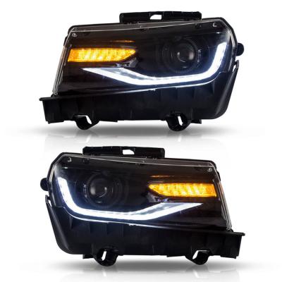 China New Front LED Projector Headlights Pair For 2014-2015 Chevrolet Chevy Camaro LED TAIL LIGHT for sale