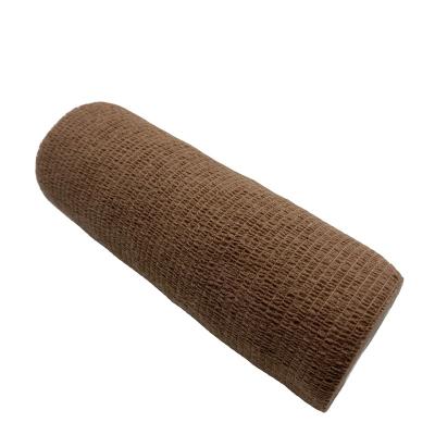 China Medical Fixed Nonwoven Fabric Compression Pet Motion Bandage Elastic Bandage For Self Adhesive Injury for sale