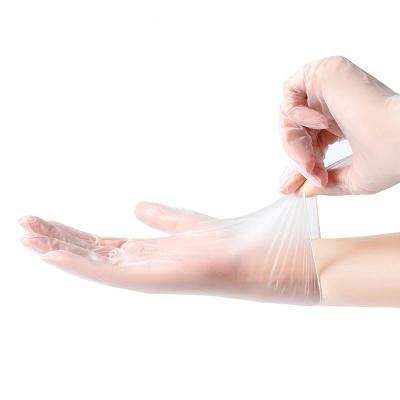 China Flexible Transparent Universal Vinyl Gloves Clear PVC Gloves for sale