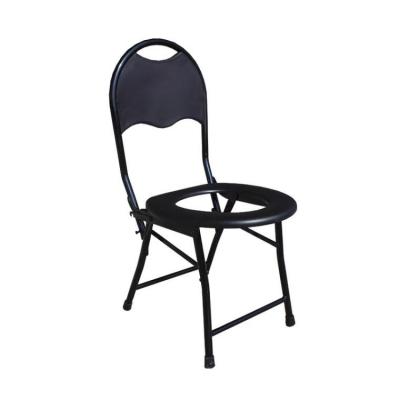 China Convenient Foldable Toilet Chair Commode Chair Toilet Transfer Chair With Commode for sale