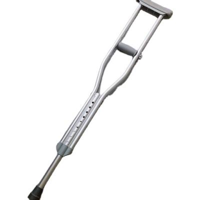 China Non-slip Crutches For Fracture Crutches Aluminum Alloy Convenient Medical Armpit With Adjustable Height for sale