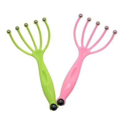 China Hot Selling Five-claw Decompression Scalp Massager Stigma Massager Comb Five Claws Comfortable Scalp Massager In 2021 for sale