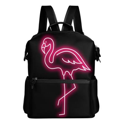 China Flamingo School Backpack Waterproof Lightweight Durable Custom Wholesale for sale