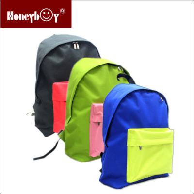 China Other OEM Factory Colorful Cheap 600D Polyester Promotion School Bag Set for sale