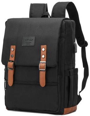 China Waterproof Water Resistant Square Laptop School Traveling Backpack For Women Men for sale