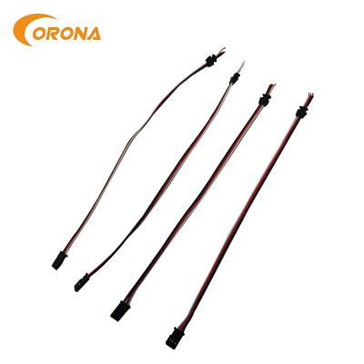 China JR Red Black White RC Hobby RC Extension Cable 22AWG Servo Wire 22cm for rc helicopter for sale