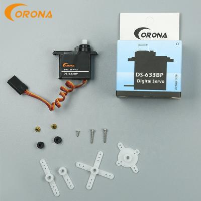 China Corona DS633BP 23.5*9.5*19.5(0.92*0.37*0.77) RC model rc toys/rc helicopter/micro car servo for sale