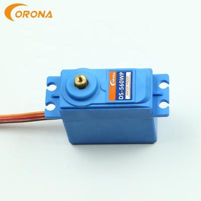 China RC Hobby Crown DS560WP 15kg 0.16sec Metal Gear Standard Waterproof Servo for rc boat for sale