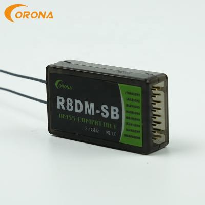 China Universal Remote Control JR Crown R8DM-SB 2.4g DMSS Receiver for rc helicopter/rc toy for sale