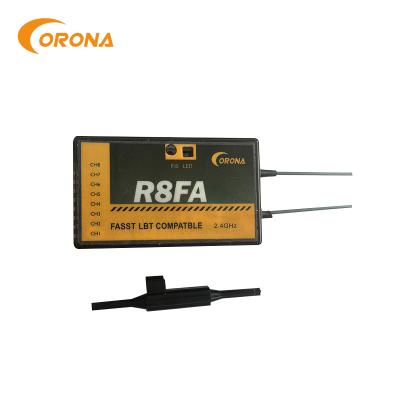 China Universal 2.4G R8FA rc transmitter and compatible receiver futaba fasst for sale