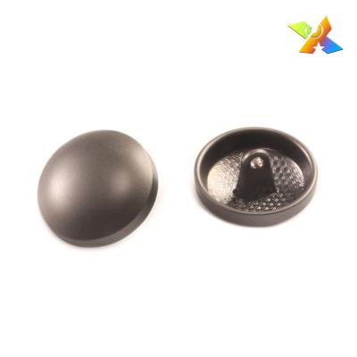 China No Rust Leg Buttons Metal With Novelty Curved Shape Leg Buttons Metal Bead Leg Button for sale