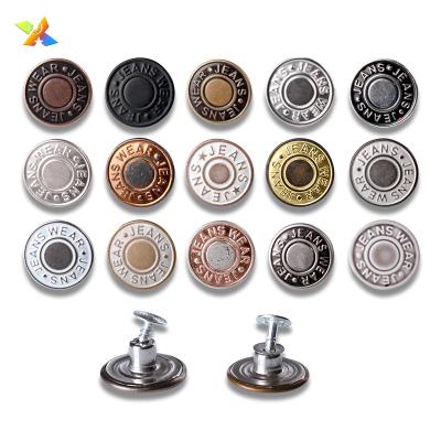 China Factory Custom Working No Rust Men's Button Down Buttons For Kids Vintage Designer Button for sale