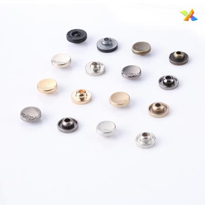 China No Rust Factory Custom Made Zinc Alloy Rivet With Hook Rivet Leather Button for sale