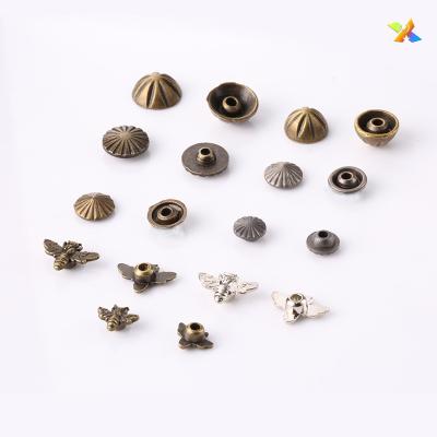 China No Rust Factory Custom Double Cap Rivets 8 Mm Galvanized Rivets For Aluminum Pans Lead Rivets for sale