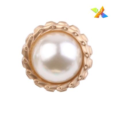 China No Rust Customized Button Personalized Snap Rhinestones Button Pearl Sewing Buttons For Clothes for sale