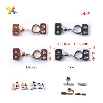 China Factory wholesale environmental protection nickel free various styles back custom skirt and pants hook for sale