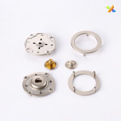 China No Rust Factory Direct Sales Double D Ring Seamless Gunmetal Alloy Double D Buckle Half D Clip Butterfly Ring for sale