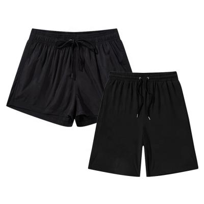 China Wholesale Cheap Anti-wrinkle casual men's black nylon shorts men's quick-dry empty board shorts for sale