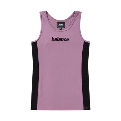 China Two Tone Women Sleeveless T-shirt Girls Tank Top Travel Vest Gym QUICK DRY Sleeveless Tank Top for sale