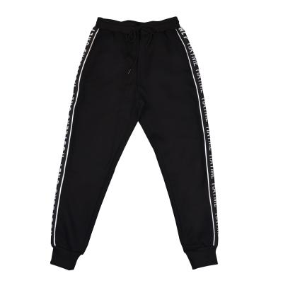 China Wholesale Anti-Wrinkle Track Pants Custom Striped Cotton Fleece Ribbons Plus Size Pants Gym Man Casual Pants for sale