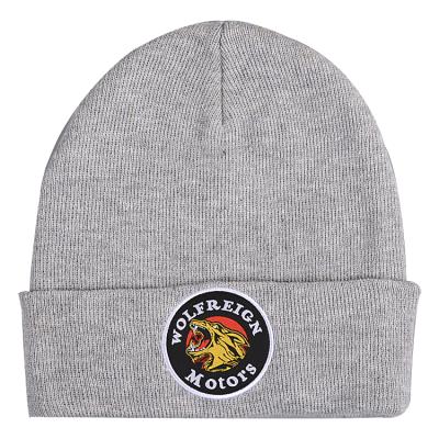 China TaTaMi COMMON High Quality Custom Embroidery Logo Knit Beanie Winter Hat for sale