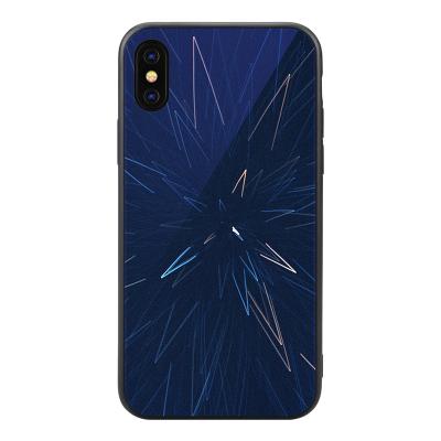 China With anit-scratch blue protective printing ray PC tpu glass combon Shenzhen/Canton mobile phone shell for samsung galaxy s9 for sale