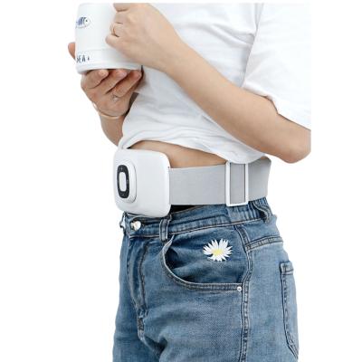 China Waist Modes Electric Trimmer Slimming To Promote Digestion Waist Massager Vibrating Infrared Heating Belt for sale