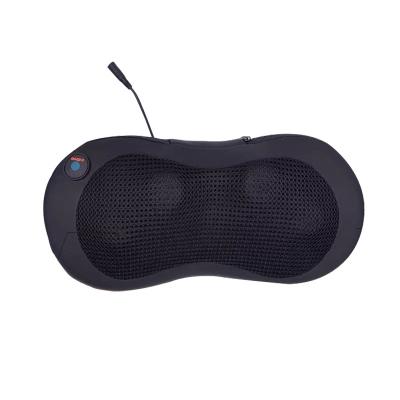 China Portable Home Use Shiatsu Body Massager Back Head Neck Massager Shiatsu Massage Rolling Kneading Pillow With Heat for sale