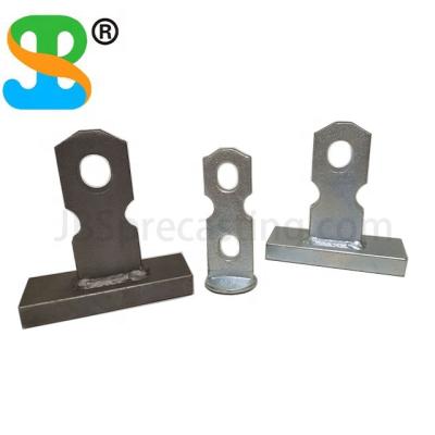 China Building Construction Drop Forged Foot Anchor Building Material Single-hole Two Hole Anchor for sale