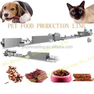 China Dog Pet Food Processing Machinery /Dog/cat Snack Production Line for sale