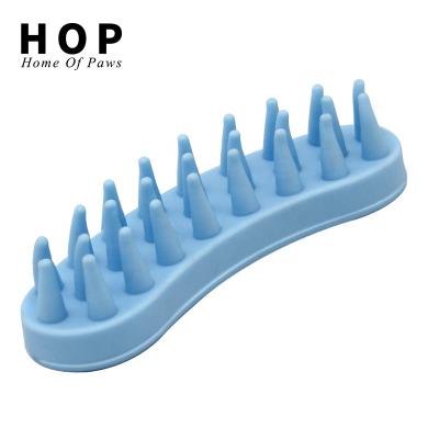 China Viable Factory Wholesale Cat Dog Massage Bath Brush Rubber Pet Shower Brush for sale