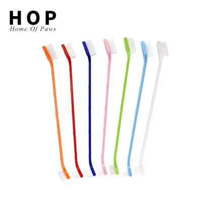 China Wholesale Cheap Pet Cat Dog Toothbrush Heads From Viable Factory LOW MOQ Big Small Double for sale