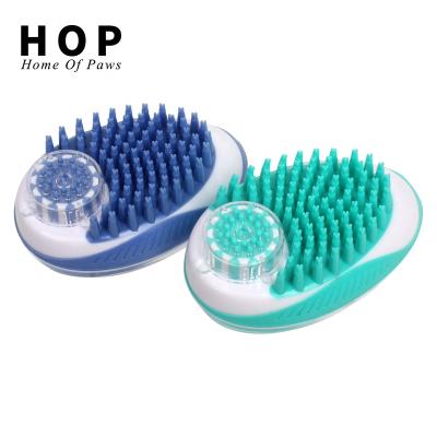 China Factory Wholesale Viable Cat Massage Washing Brush Pet Dog Shampoo Bath Brush for sale