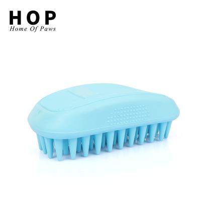 China Viable Factory Wholesale Pet Shampoo Brush Dog Bath Massage Brush Dog Grooming Shower Brush for sale