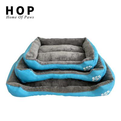 China Factory Wholesale Breathable Foldable Luxury Goods Large Soft Plush Dog Sofa Bed for sale