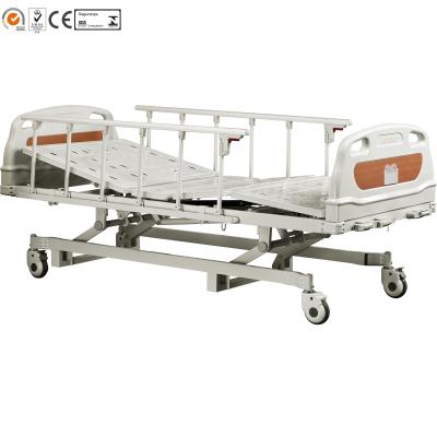 China High Quality Extra Three Base Hospital Bed Crank Hospital Bed Customized 240KGS Rustproof Three Works Spare Parts ALK06-A328L Free Metal for sale