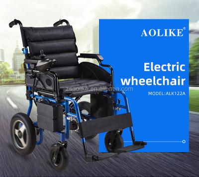 China High quality and cheap price Foldable Electric Folding Wheelchair ALK122A for sale