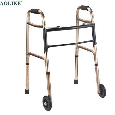 China Light Weight Lightweight Aluminum CE ISO13485 Folding Walkers For The Elderly for sale