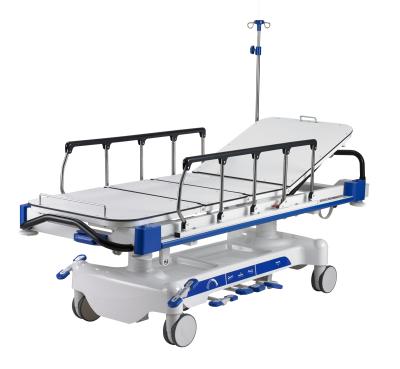 China Hospital Clinic ALK-H7CB Inpatient Transport Mobile Emergency Transfer Hydraulic Stretcher for sale