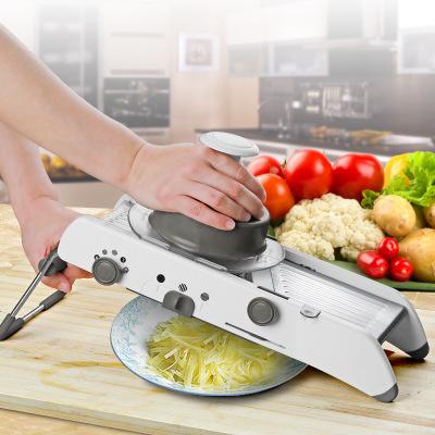 China V Blade Hand Grip Adjustable Thickness Mandoline Vegetable Mandoline Slicer And Cutter for sale