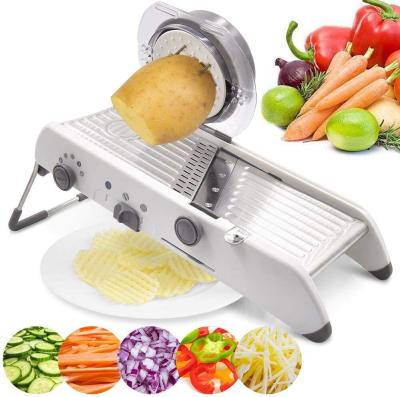 China Adjustable Stainless Steel Thickness Kitchen Accessories Mandoline Slicer for sale