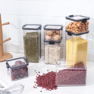 China Kitchen and Pantry Viable Clear Plastic Refrigerator Organization Food Storage Containers Set for sale