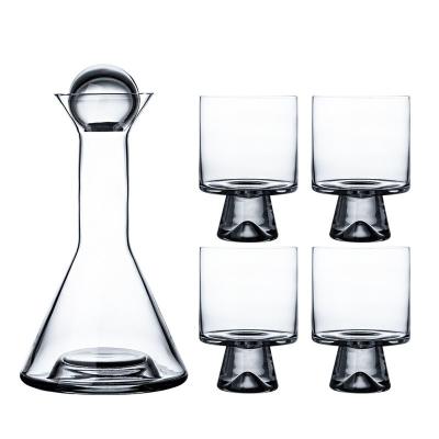 China High Quality Lead Free Crystal Wine Decanter Aerator Red Wine Decanter with Stopper for sale