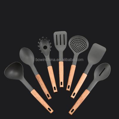 China Sustainable 7 Piece Nylon Kitchen Utensil Set From Factory Supplier for sale