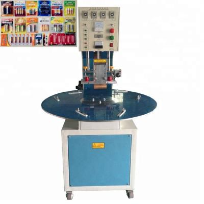 China CLOTHING HF PVC PET Blister Packaging Machine Semi Automatic Manual for sale