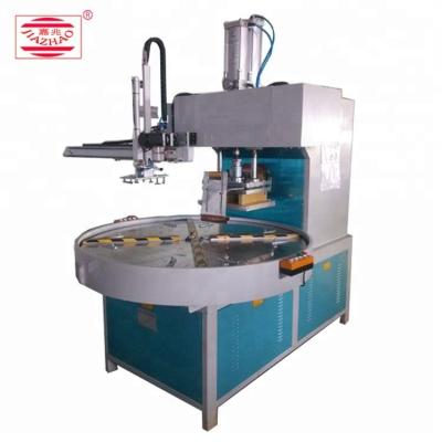 China CLOTHING / Scissors / Spoon Plastic Paper Card Blister Glue Packing Machine for sale