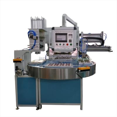 China Automatic CLOTHING Round Table Toy Blister Card + Paper Wrapping Machinery for sale